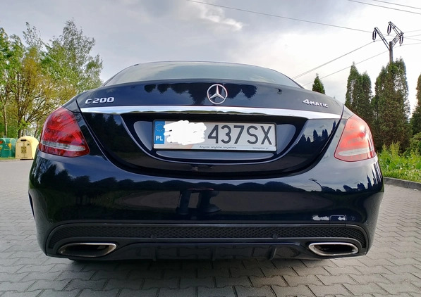 Mercedes-Benz Klasa C cena 112900 przebieg: 121000, rok produkcji 2018 z Myszków małe 781